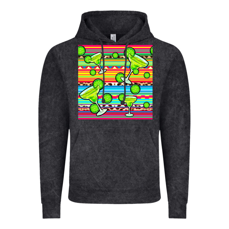 Margarita Serape Seamless Pattern Vintage Hoodie by BundleAndBundleShop | Teevron