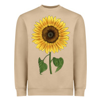Mushroom giganteus sunflower Heavyweight Sweatshirt - LillyAllenDesigns