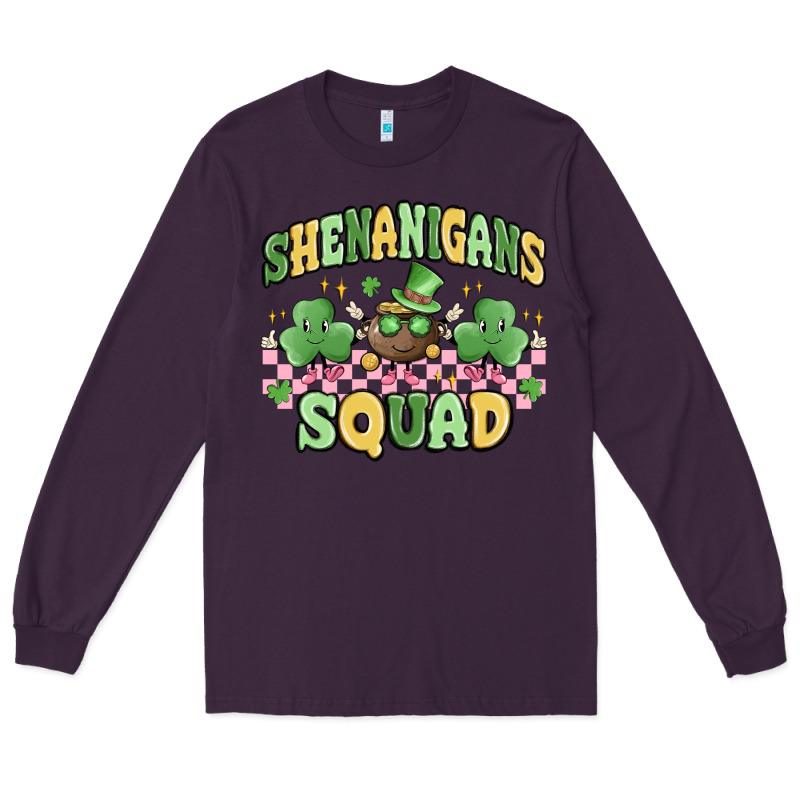 Shenanigans Squad Long Sleeve Tee by MaliasSmallBusiness | Teevron