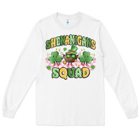 White shenanigans squad Long Sleeve Tee - MaliasSmallBusiness