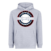 Heather Grey Trump 2020 Heavyweight Hoodie - Bettercallsaul
