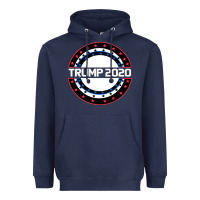 Navy Trump 2020 Heavyweight Hoodie - Bettercallsaul