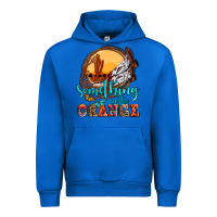 Cobalt something in the orange olivia Urban Hoodie - OliviaCreatesArt