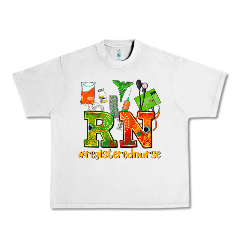 Registered Nurse Juneteenth Urban Heavy Tee by AdoDesignShop | Teevron