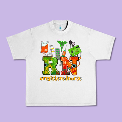 Registered Nurse Juneteenth Urban Heavy Tee Designed By Adodesignshop