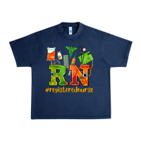Navy registered nurse juneteenth Urban Heavy Tee - AdoDesignShop
