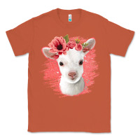 Copper floral baby goat Classic Tee - Jasminsmagicworld