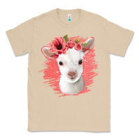 Mushroom floral baby goat Classic Tee - Jasminsmagicworld