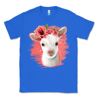 True Royal floral baby goat Classic Tee - Jasminsmagicworld