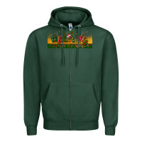 Sports Green christmas believe Zipper Hoodie - BundleAndBundleShop