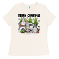 Bone merry christmas gnomies Ladies Tee - texasbilliewilder