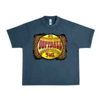 Midnight Navy it's softball y'all Urban Heavy Tee - LillyAllenDesigns