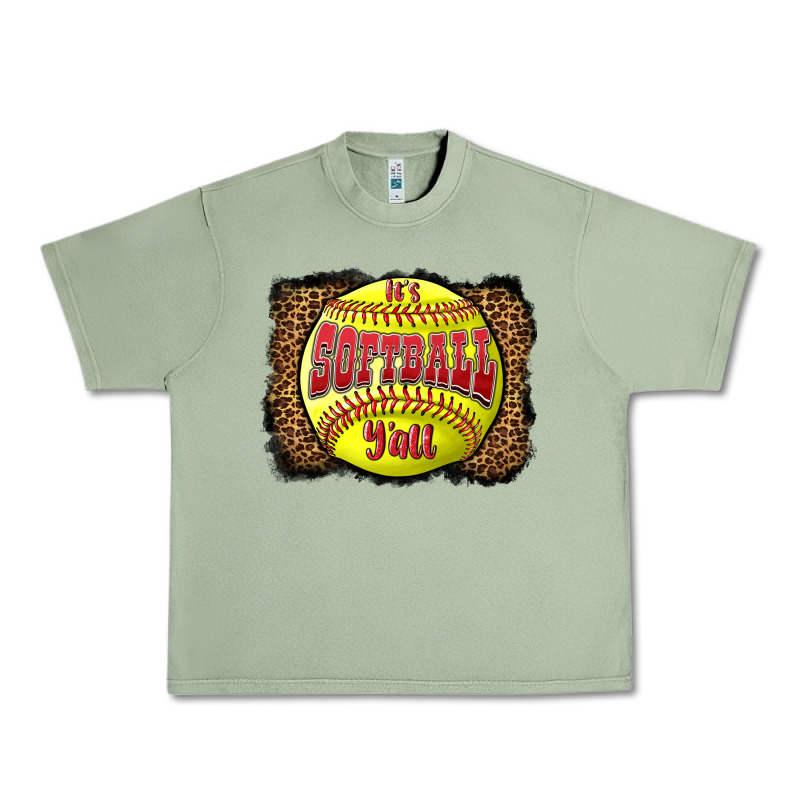 It's Softball Y'all Urban Heavy Tee by LillyAllenDesigns | Teevron