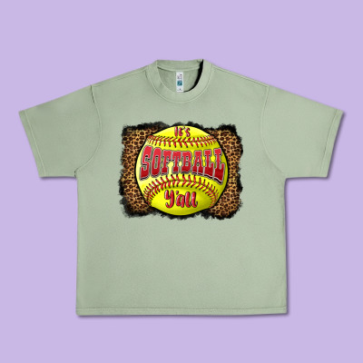 It's Softball Y'all Urban Heavy Tee Designed By Lillyallendesigns