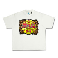 Pistachio it's softball y'all Urban Heavy Tee - LillyAllenDesigns
