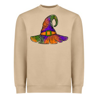 Mushroom Spider Web Witch Hat Heavyweight Sweatshirt - Jasminsmagicworld