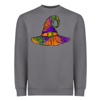 Storm Spider Web Witch Hat Heavyweight Sweatshirt - Jasminsmagicworld