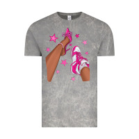 Cloud Rock afro sneakers and heels Vintage Tee - NancyCooperArtShop