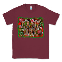 Burgundy game day christmas Classic Tee - AdoDesignShop