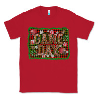 Red game day christmas Classic Tee - AdoDesignShop