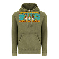 Vintage Olive coffee gnomes Vintage Hoodie - Artiststas