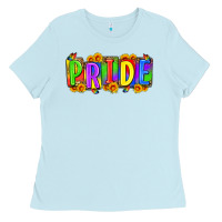 Baby Blue pride Ladies Tee - Zillion Design Studio