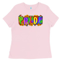 Bubblegum Pink pride Ladies Tee - Zillion Design Studio
