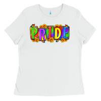 White pride Ladies Tee - Zillion Design Studio