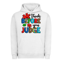 Pigment Lunar Rock think before you judge Urban Hoodie - OliviaCreatesArt