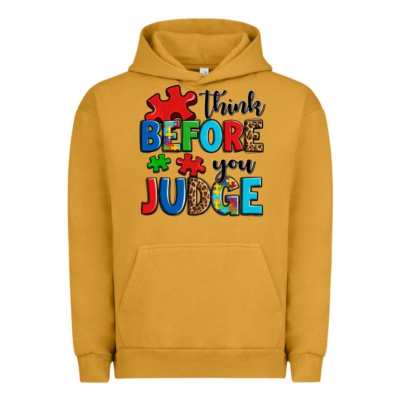 Think Before You Judge Urban Hoodie by OliviaCreatesArt | Teevron