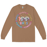 Toasted Coconut 100 days of school Long Sleeve Tee - MaliasSmallBusiness