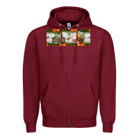 Burgundy football dad Zipper Hoodie - BundleAndBundleShop