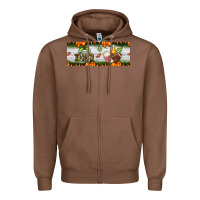 Chestnut football dad Zipper Hoodie - BundleAndBundleShop