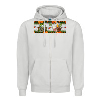Dove Grey football dad Zipper Hoodie - BundleAndBundleShop