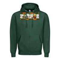 Sports Green football dad Zipper Hoodie - BundleAndBundleShop
