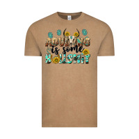 Vintage Coffee adulting is some bullshit Vintage Tee - NancyCooperArtShop