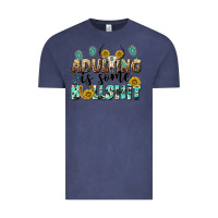 Vintage Denim adulting is some bullshit Vintage Tee - NancyCooperArtShop