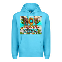 Ocean Blue hot mess express Premium Hoodie - JahusDesignShop