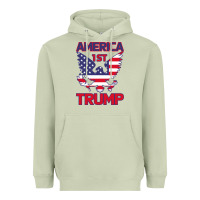 Matcha Trump America First Eagle Heavyweight Hoodie - Bettercallsaul