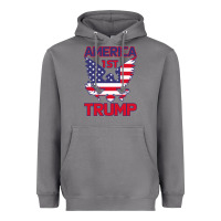 Storm Trump America First Eagle Heavyweight Hoodie - Bettercallsaul