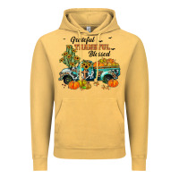 Grateful Thankful Blessed Vintage Hoodie | Teevron