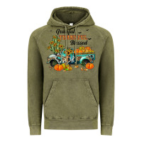 Vintage Olive grateful thankful blessed Vintage Hoodie - JahusDesignShop