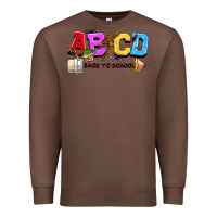 Chestnut abcd back to school Premium Sweatshirt - NancyCooperArtShop