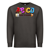 Smoke abcd back to school Premium Sweatshirt - NancyCooperArtShop