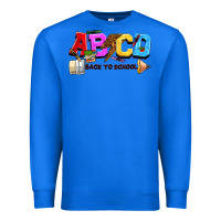 True Royal abcd back to school Premium Sweatshirt - NancyCooperArtShop