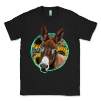 Black aztec backsground donkey Classic Tee - Jasminsmagicworld