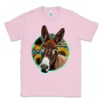 Bubblegum Pink aztec backsground donkey Classic Tee - Jasminsmagicworld