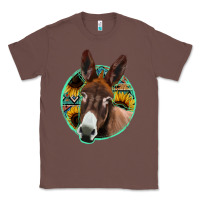 Chestnut aztec backsground donkey Classic Tee - Jasminsmagicworld