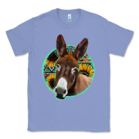 Colony Blue aztec backsground donkey Classic Tee - Jasminsmagicworld