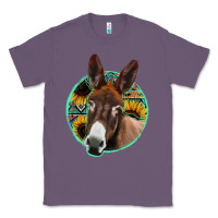 Lavender aztec backsground donkey Classic Tee - Jasminsmagicworld